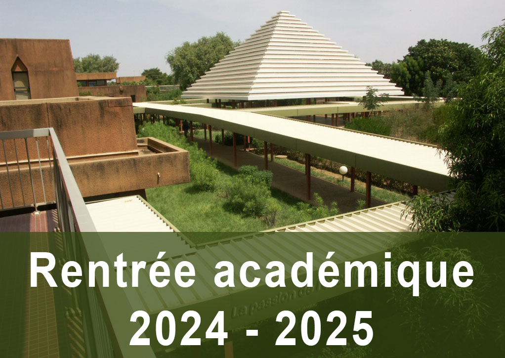 Rentrée académique 2024 - 2025